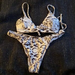 ZAFUL Snakeskin Bikini